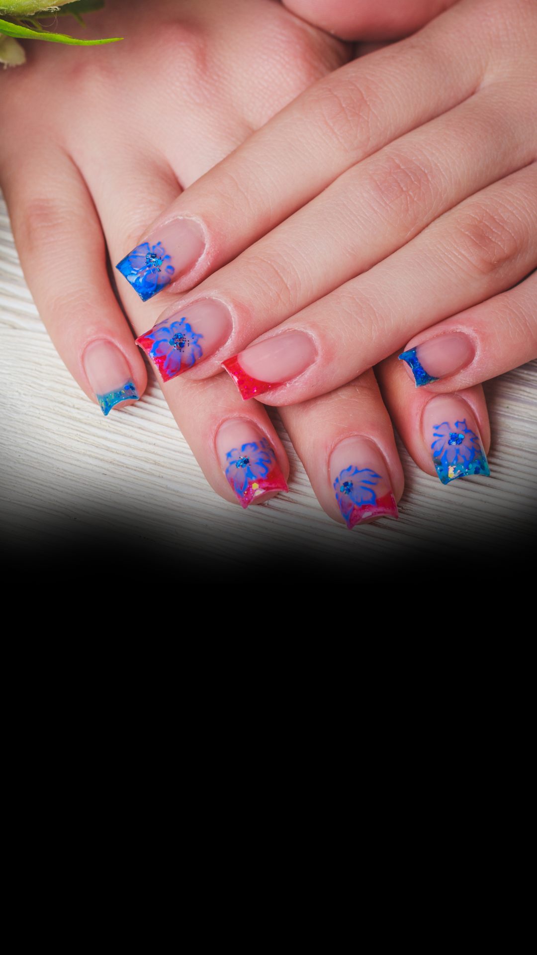 Classic French nail art for elegant, timeless style!<br>Book Now